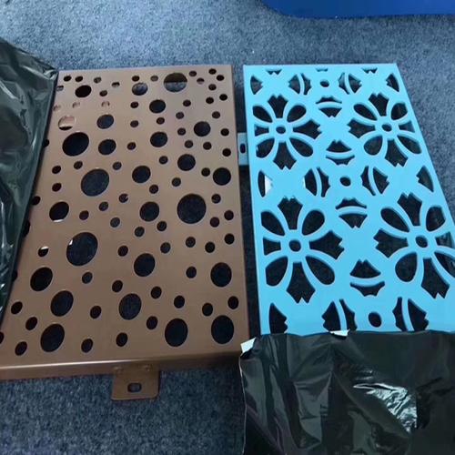 厂家定制冲孔铝单板可来图加工
